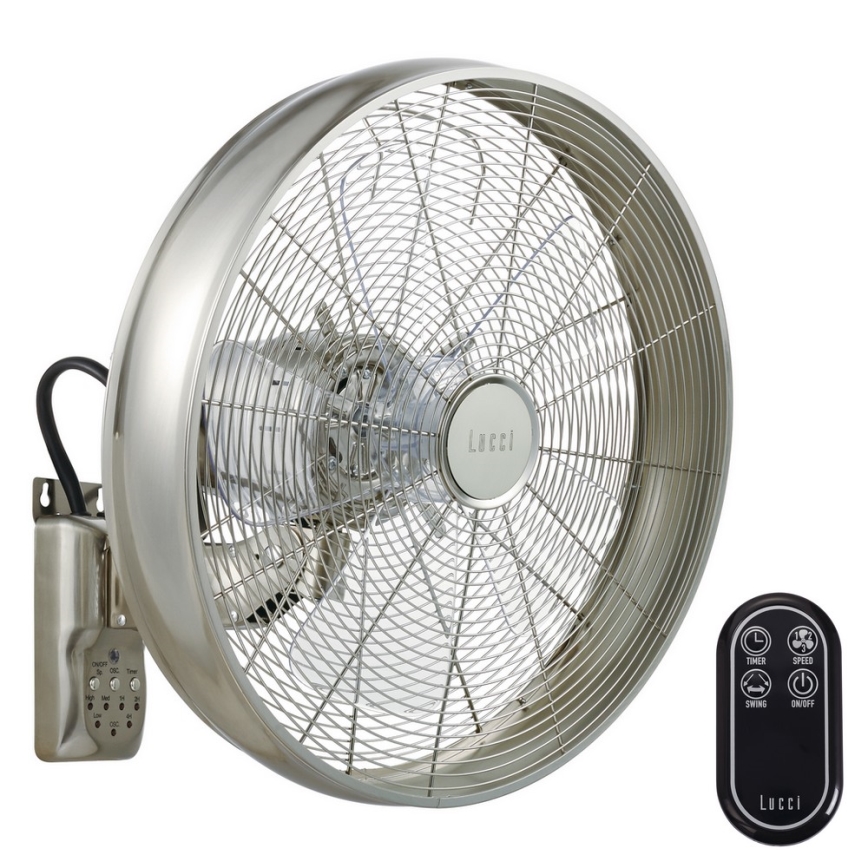 Lucci air 213124 - Távirányító a BREEZE ventilátorokhoz fekete