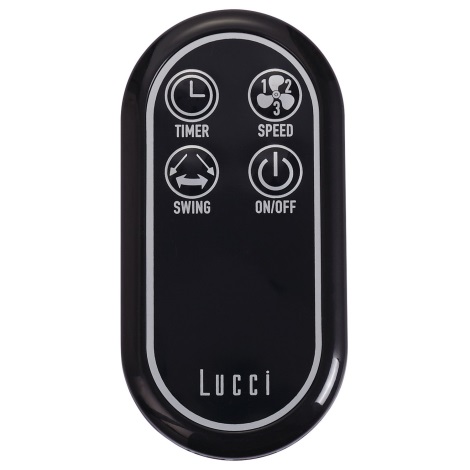 Lucci air 213124 - Távirányító ventilátorhoz BREEZE fekete