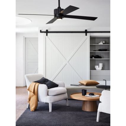 Lucci air 213170 - LED Mennyezeti ventilátor NEWPORT wenge/barna + távirányítás