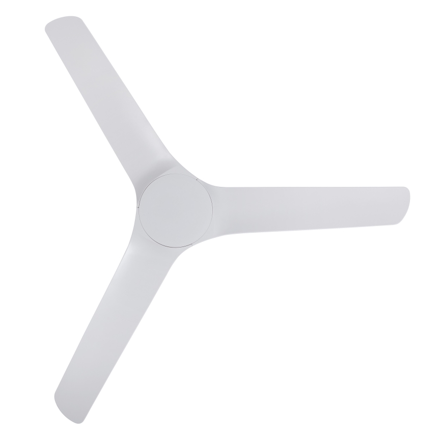 Lucci Air 21321549 - ABYSS mennyezeti ventilátor 142 cm átmérő, IP66, fehér + távirányító