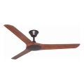Lucci Air 21321749 - ABYSS mennyezeti ventilátor 142 cm átmérővel, IP66, barna + távirányító