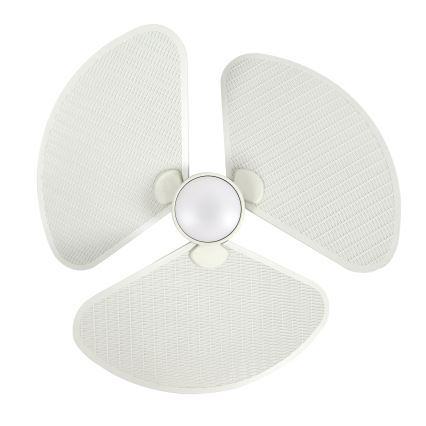 Lucci Air 21325449 - LED fényerőszabályozható mennyezeti ventilátor SABLE 1xGX53/12W/230V 3000/4000/5000K átm. 91,5 cm krémszínű + távirányítóval
