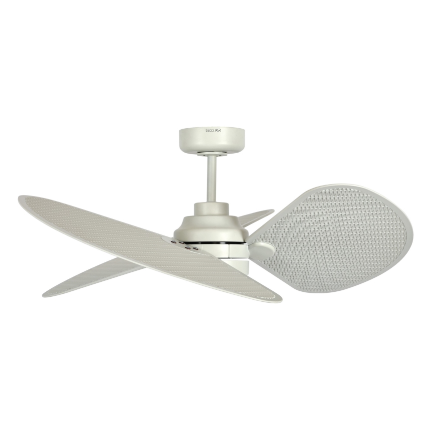Lucci Air 21325449 - LED fényerőszabályozható mennyezeti ventilátor SABLE 1xGX53/12W/230V 3000/4000/5000K átm. 91,5 cm krémszínű + távirányítóval