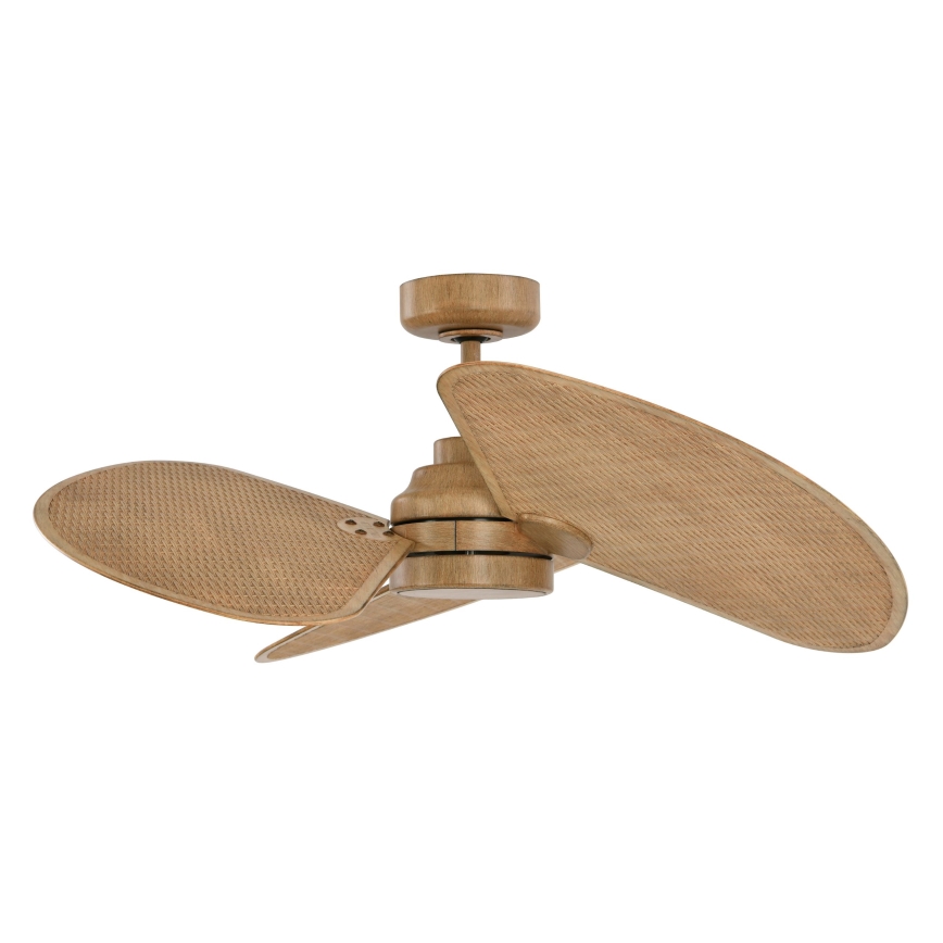 Lucci Air 21325549 - LED dimmelhető mennyezeti ventilátor SABLE 1xGX53/12W/230V 3000/4000/5000K átm. 91,5 cm barna + távirányító