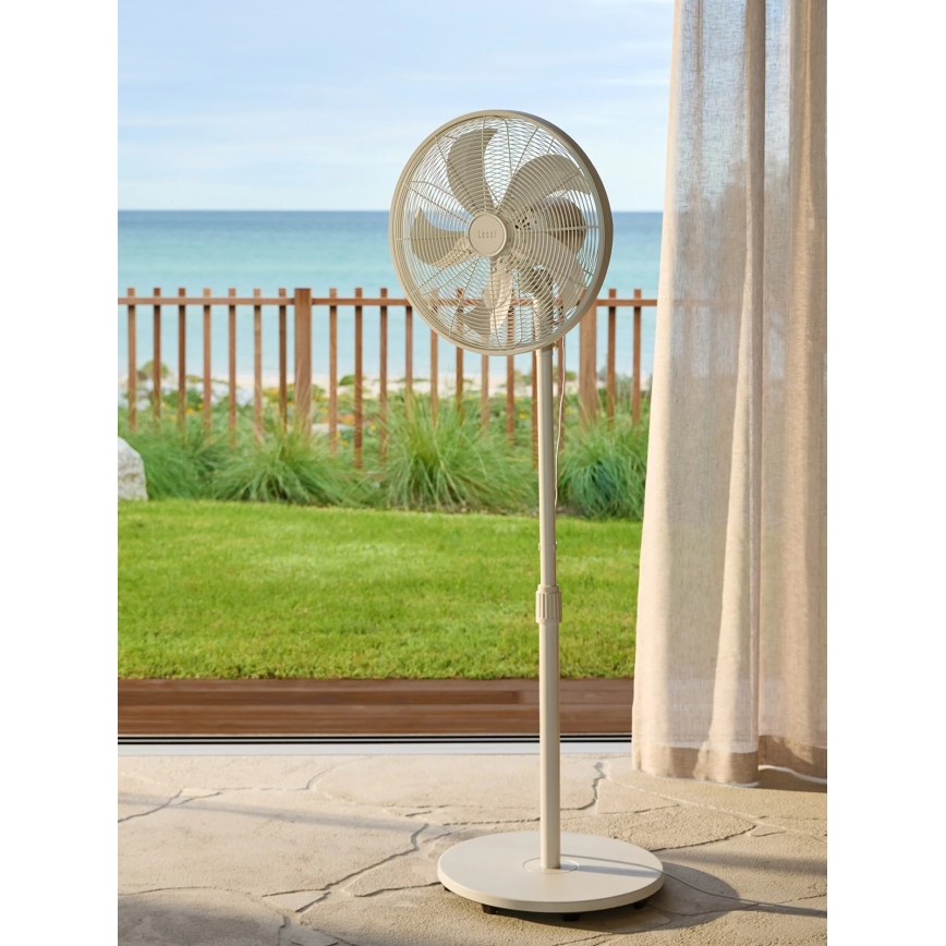 Lucci Air 21326449 - Álló ventilátor GLIDE 36W/230V átm. 45 cm fehér