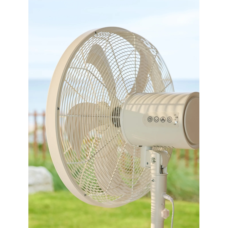Lucci Air 21326449 - Álló ventilátor GLIDE 36W/230V átm. 45 cm fehér