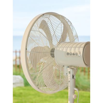 Lucci Air 21326449 - GLIDE álló ventilátor, 36 W / 230 V, 45 cm átmérő, fehér