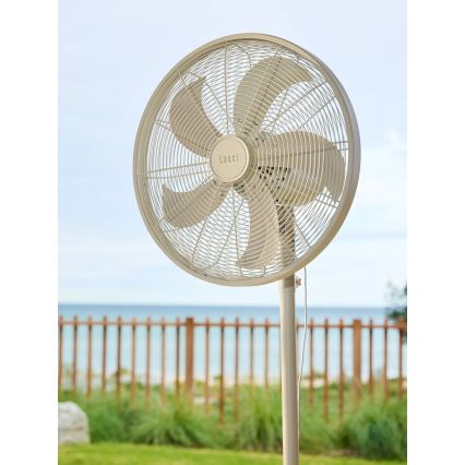 Lucci Air 21326449 - GLIDE álló ventilátor, 36 W / 230 V, 45 cm átmérő, fehér