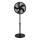 Lucci Air 21326549 - Állványos ventilátor GLIDE 36W/230V Ø 45 cm, fekete