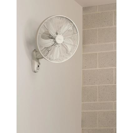 Lucci Air 21326649 - Falra szerelhető ventilátor GLIDE 36W/230V Ø 45 cm fehér + távirányító