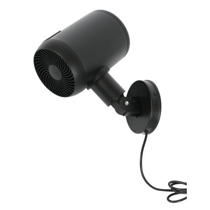 Lucci Air 21612649 - Fali ventilátor JET 32W/230V fekete + távirányítás
