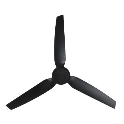 Lucci air 21616349 - Mennyezeti ventilátor POLIS IP55 fekete + távirányítás