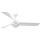 Lucci Air 21617049 - LED-dimmelhető mennyezeti ventilátor OSPREY 1xGX53/12W/230V, átmérő 132 cm, fehér + távirányító