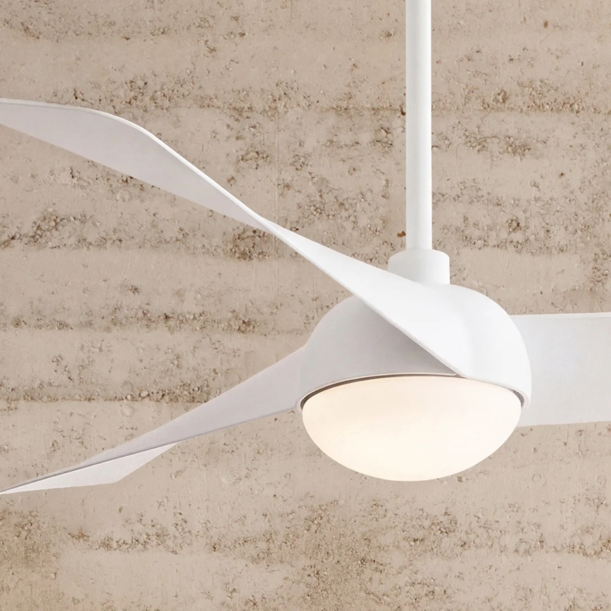Lucci Air 21617049 - LED-dimmelhető mennyezeti ventilátor OSPREY 1xGX53/12W/230V, átmérő 132 cm, fehér + távirányító
