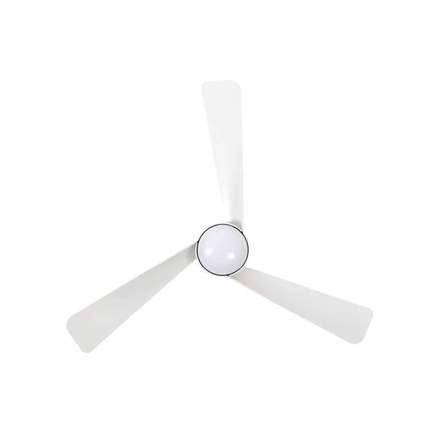 Lucci Air 21617049 - LED-dimmelhető mennyezeti ventilátor OSPREY 1xGX53/12W/230V, átmérő 132 cm, fehér + távirányító