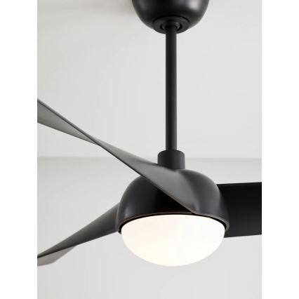 Lucci Air 21617149 - LED fényerőszabályozható mennyezeti ventilátor OSPREY 1xGX53/12W/230V átm. 132 cm fekete + távirányítóval