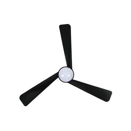 Lucci Air 21617149 - LED fényerőszabályozható mennyezeti ventilátor OSPREY 1xGX53/12W/230V átm. 132 cm fekete + távirányítóval