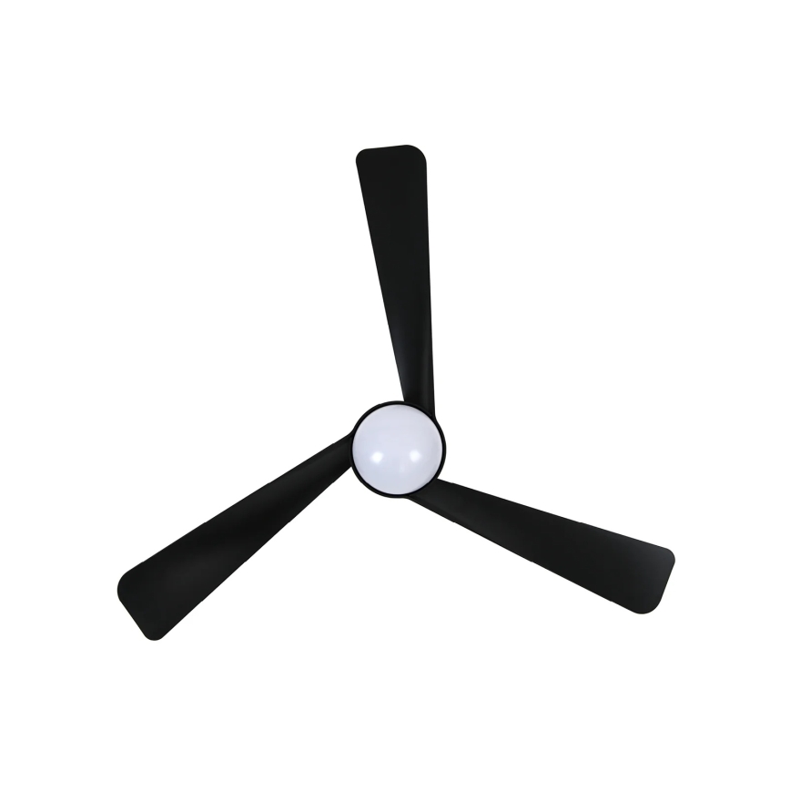 Lucci Air 21617149 - LED fényerőszabályozható mennyezeti ventilátor OSPREY 1xGX53/12W/230V átm. 132 cm fekete + távirányítóval