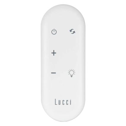 Lucci Air 21617149 - LED fényerőszabályozható mennyezeti ventilátor OSPREY 1xGX53/12W/230V átm. 132 cm fekete + távirányítóval