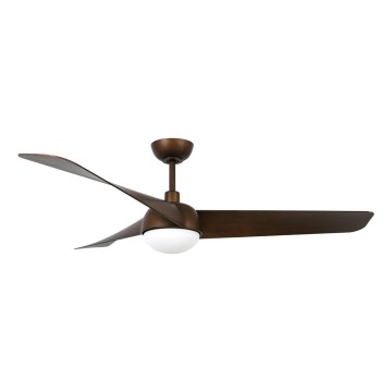 Lucci Air 21617249 - LED fényerőszabályozható mennyezeti ventilátor OSPREY 1xGX53/12W/230V, átm. 132 cm, bronz + távirányító