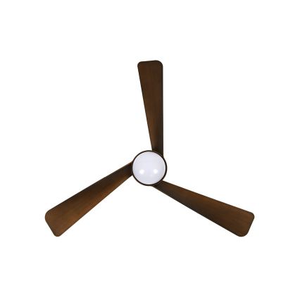 Lucci Air 21617249 - LED fényerőszabályozható mennyezeti ventilátor OSPREY 1xGX53/12W/230V, átm. 132 cm, bronz + távirányító