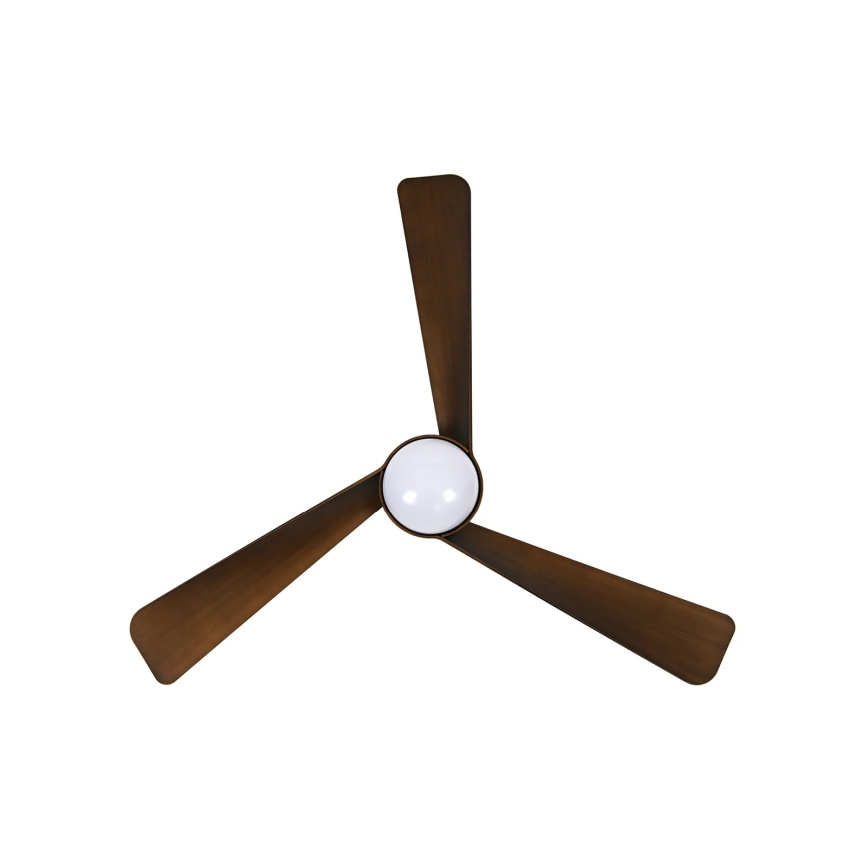 Lucci Air 21617249 - LED fényerőszabályozható mennyezeti ventilátor OSPREY 1xGX53/12W/230V, átm. 132 cm, bronz + távirányító