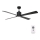 Lucci air 510523 - AIRFUSION CLIMATE mennyezeti ventilátor fekete + távirányító