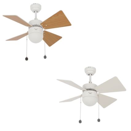 Lucci air 512114 - Mennyezeti ventilátor BREEZER 1xE27/60W/230V