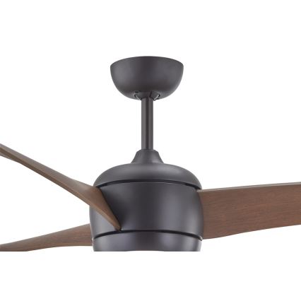 Lucci air 512912 - LED mennyezeti ventilátor AIRFUSION NORDIC LED/20W/230V bronz + távirányító