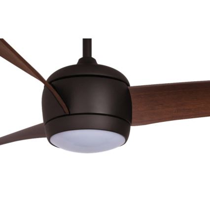 Lucci air 512912 - LED mennyezeti ventilátor AIRFUSION NORDIC LED/20W/230V bronz + távirányító