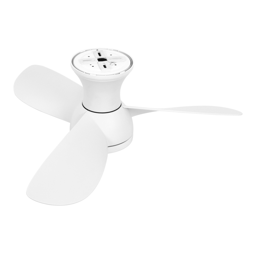 Lucci Air 51307149 - LED dimmelhető mennyezeti ventilátor SYROS II LED/18W/230V 3000/4000/6000K átm. 76 cm fehér + távirányító