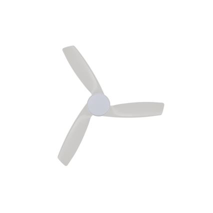 Lucci Air 513073 - LED fényerőszabályozható mennyezeti ventilátor BRONX LED/18W/230V 3000/4000/6000K átmérő 132 cm fehér + távirányítóval