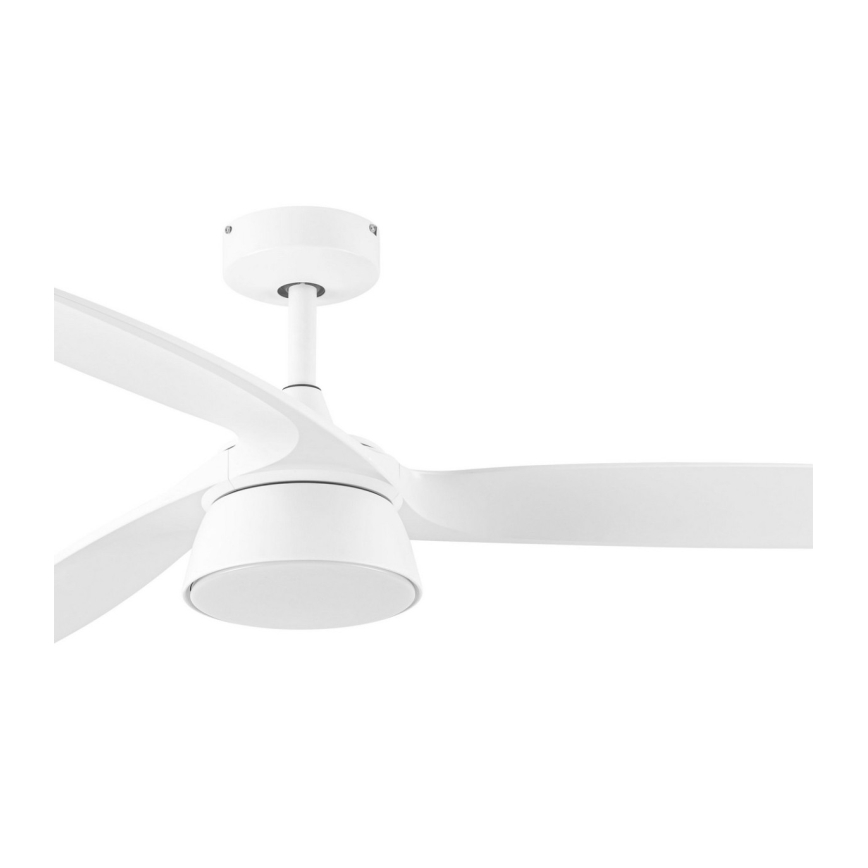 Lucci Air 513073 - LED fényerőszabályozható mennyezeti ventilátor BRONX LED/18W/230V 3000/4000/6000K átmérő 132 cm fehér + távirányítóval