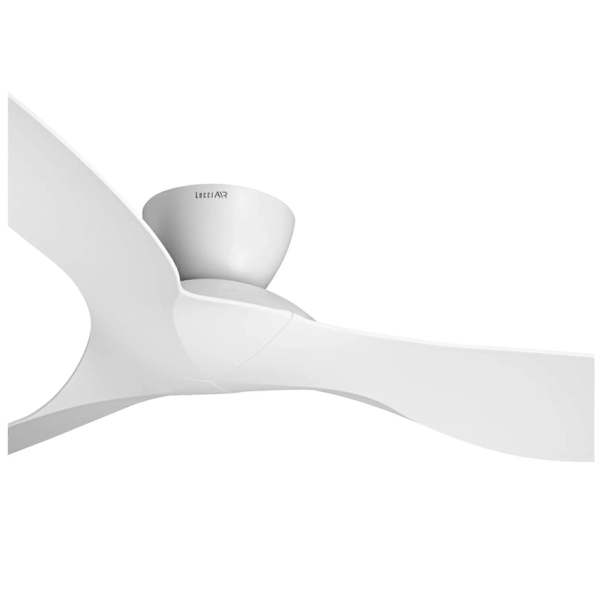 Lucci Air 514030 - Mennyezeti ventilátor KOTARA Ø 137 cm, fehér + távirányító
