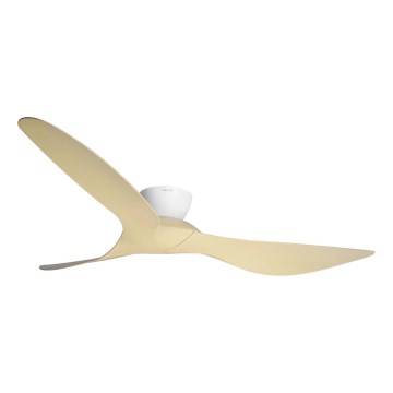 Lucci Air 514031 - Mennyezeti ventilátor KOTARA átm. 137 cm bézs/fehér + távirányító