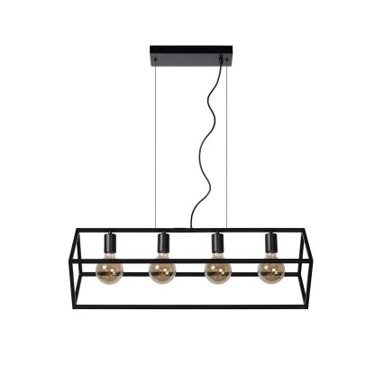 Lucide 00425/04/30 - Csillár zsinóron FABIAN 4xE27/40W/230V
