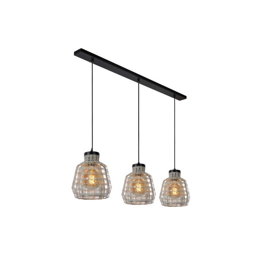 Lucide 02406/03/36 - Csillár zsinóron FIONA 3xE27/60W/230V