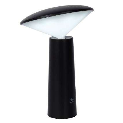 Lucide 02807/04/30 - LED Dimmelhető érintős kültéri lámpa JIVE LED/3W/3,7V USB 3000/4750/6500K IP44 1200 mAh fekete