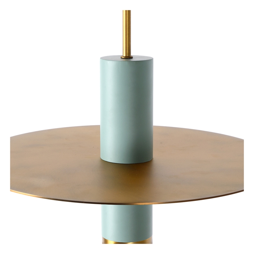 Lucide 03322/01/37 - Csillár zsinóron SELIN 1xGU10/35W/230V türkiz