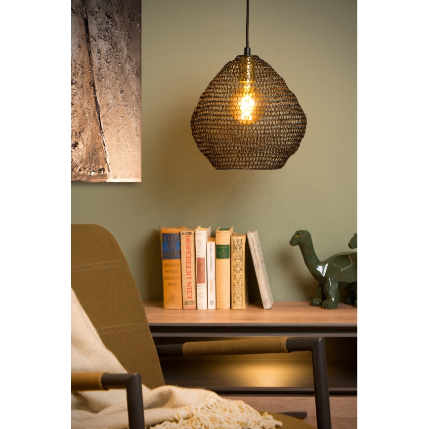 Lucide 03423/28/30 - Csillár zsinóron SAAR 1xE27/60W/230V