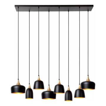 Lucide 05446/08/30 - Kábeles csillár CHAYANNE 8xE14/10W/230V