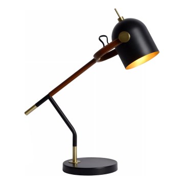 Lucide 05627/01/30 - Asztali lámpa WAYLON 1xE27/25W/230V fekete