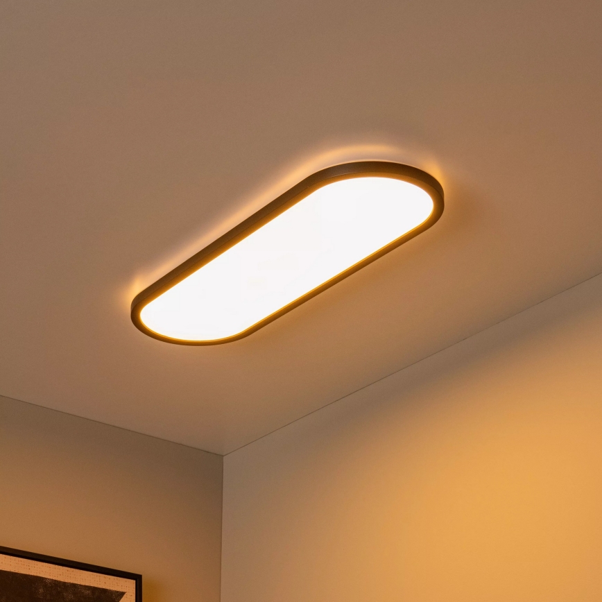 Lucide 07121/24/30 - LED dimmelhető mennyezeti lámpa ELLY LED/24W/230V 2700/3300/4000K 20x60 cm