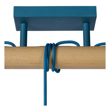 Lucide 08127/03/35 - Csillár zsinóron PAULIEN 3xE27/60W/230V