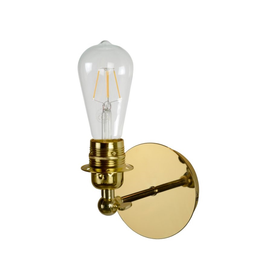 Lucide 08223/01/01 - LED fali lámpa RETRO 1xE27/5W/230V bronz