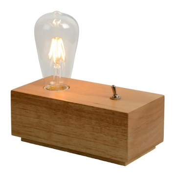Lucide 08516/04/72 - LED asztali lámpa EDISON 1xE27/4W/230V