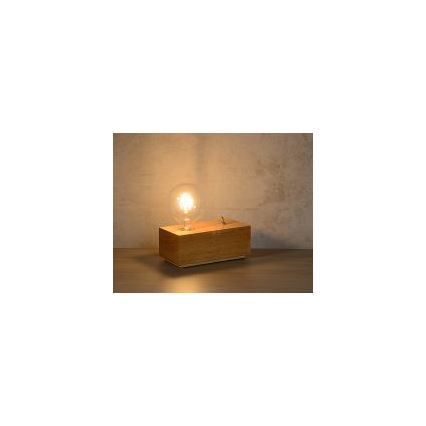 Lucide 08516/04/72 - LED asztali lámpa EDISON 1xE27/4W/230V