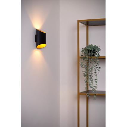 Lucide 09240/01/30 - Fali lámpatest DILETTA 1xG9/40W/230V fekete
