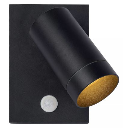 Lucide 09831/01/30 - Kültéri lámpatest érzékelővel TAYLOR 1xGU10/50W/230V IP54