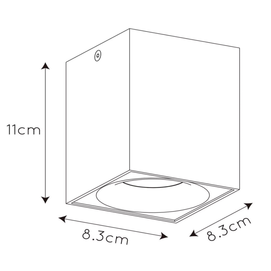 Lucide 09913/05/31 - LED állítható fényerejű spotlámpa BENTOO 1xGU10/5W/230V fehér